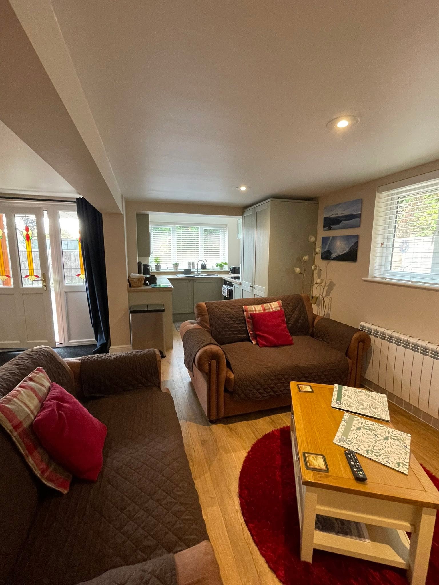 The dining area seen from the lounge