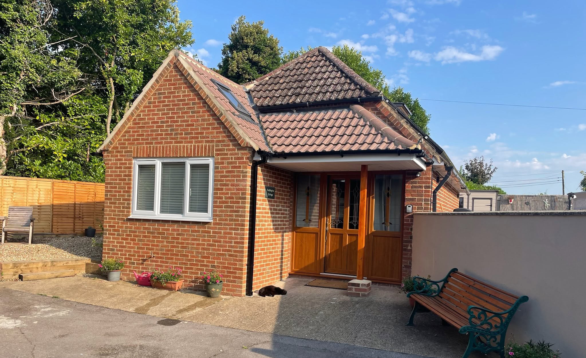 Poddington Cottage, a detached annexe in the Wiltshire countryside